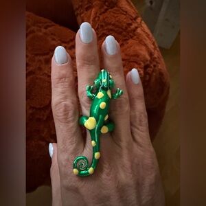 Bimba y Lola Lizard Shape Ring